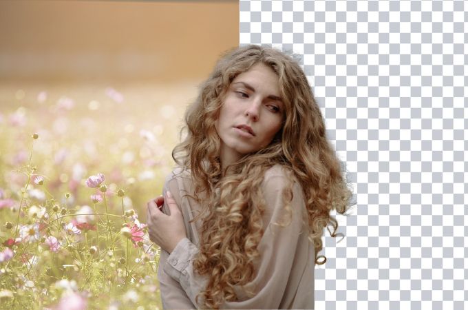 remove green screen photo